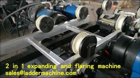 2 in 1 expanding and riveting Machine Test in Jinou machinery (For spain Manu)