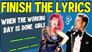 Finish The Lyrics Music Quiz 🎵 screenshot 3