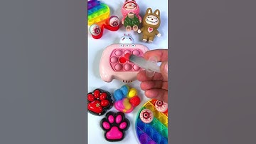 Fidget Popit Injection! #satisfying #squishy #popit #machine #shorts