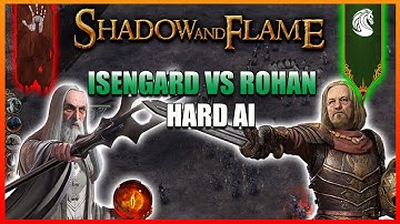BFME1 Shadow and Flame Mod 2.0 - Isengard Vs Rohan [Hard AI]