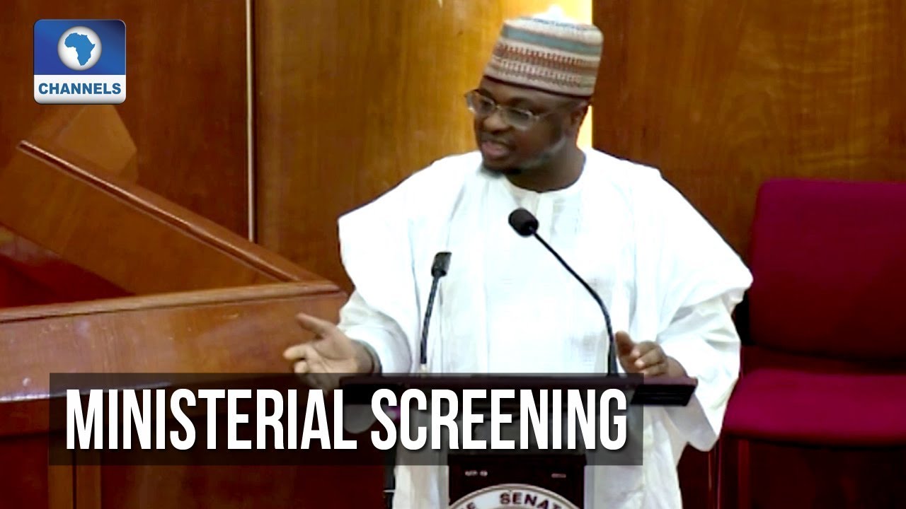 Download Senate Screens Ministerial Nominees Ali Isa Pantami