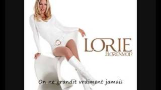 Lorie - On ne grandit vraiment jamais chords