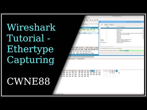 Wireshark Tutorial - Ethertype Capturing