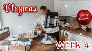 VLOGMAS WEEK 4 | PRE CHRISTMAS CLEAN \& ORGANISE | CHRISTMAS EVE FUN | Emma Nightingale