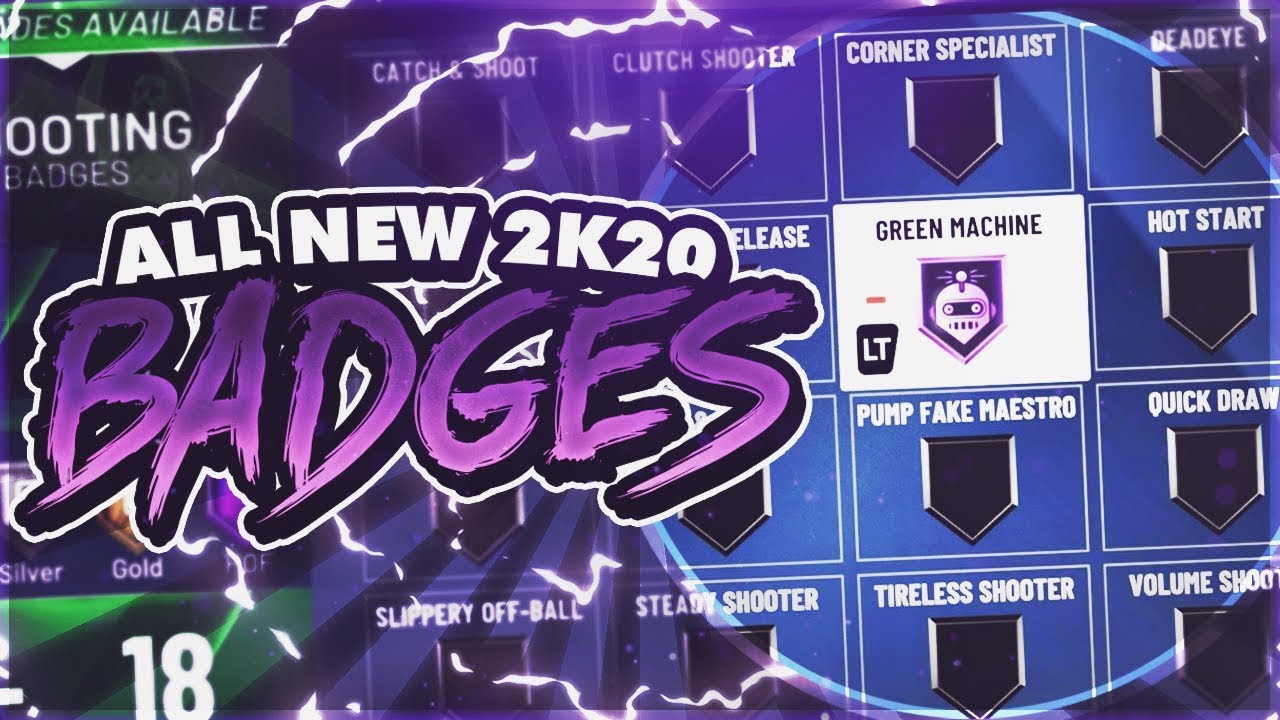 EVERY NBA 2K20 BADGE EXPLAINED!! OVER 70+ NEW BADGES! (NBA 2K20) - YouTube