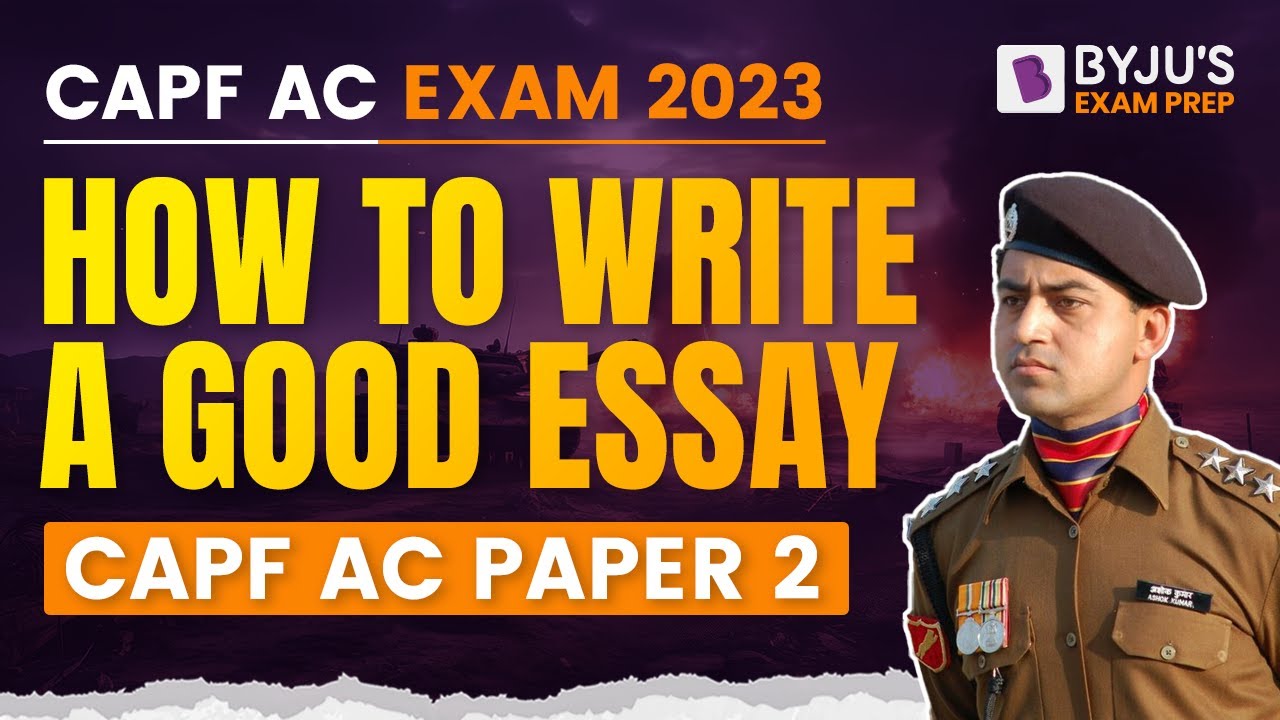 model essay for upsc capf ac