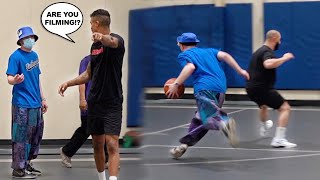 Undercover Hooper Plays REALLY Bad, Then Goes OFF Shocking Everyone At The Gym! screenshot 5