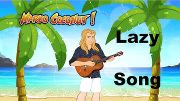 Bruno Mars - "The Lazy Song" - Acoustic Cover - Lyrics - Guitar Lesson At End