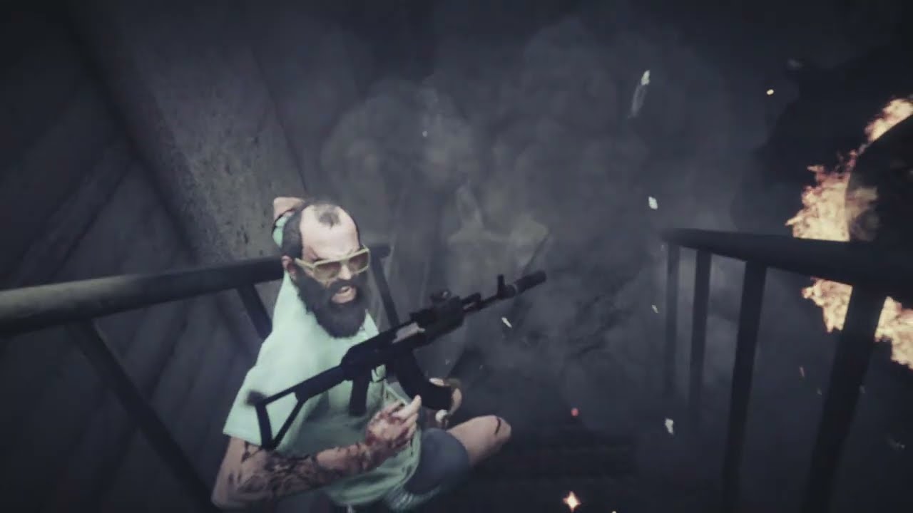 Grand Theft Auto V PS5 Free-roam gameplay #912