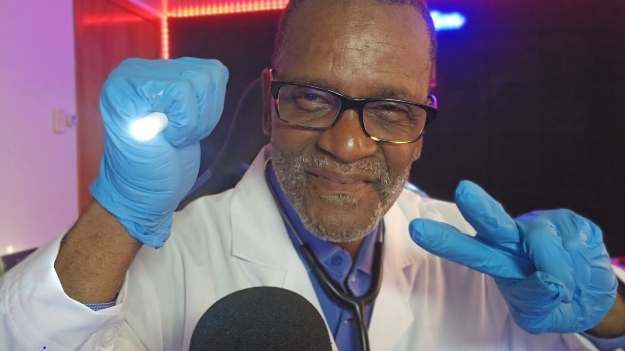 ASMR Most Detail Realistic Cranial Nerve Exam Roleplay