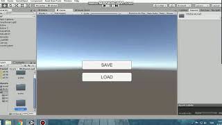 Unity - HOME / Object Save Load