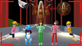 Download Lagu Yuta Mio Panik CCTV Rekam HANTU NENEK PAKANDE DIJEMBATAN MERAH 😱 ~ Sakura School Simulator  MP3