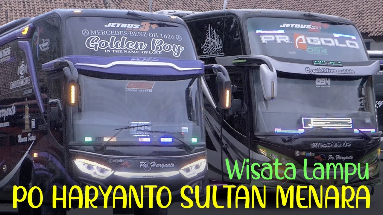 Wisata Lampu Po Haryanto Sultan Menoro Terminal Bus Jati Kudus II kata kata