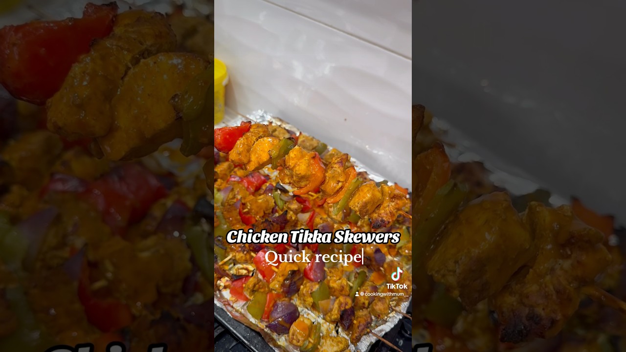 Chicken Tikka Skewers Recipe! 