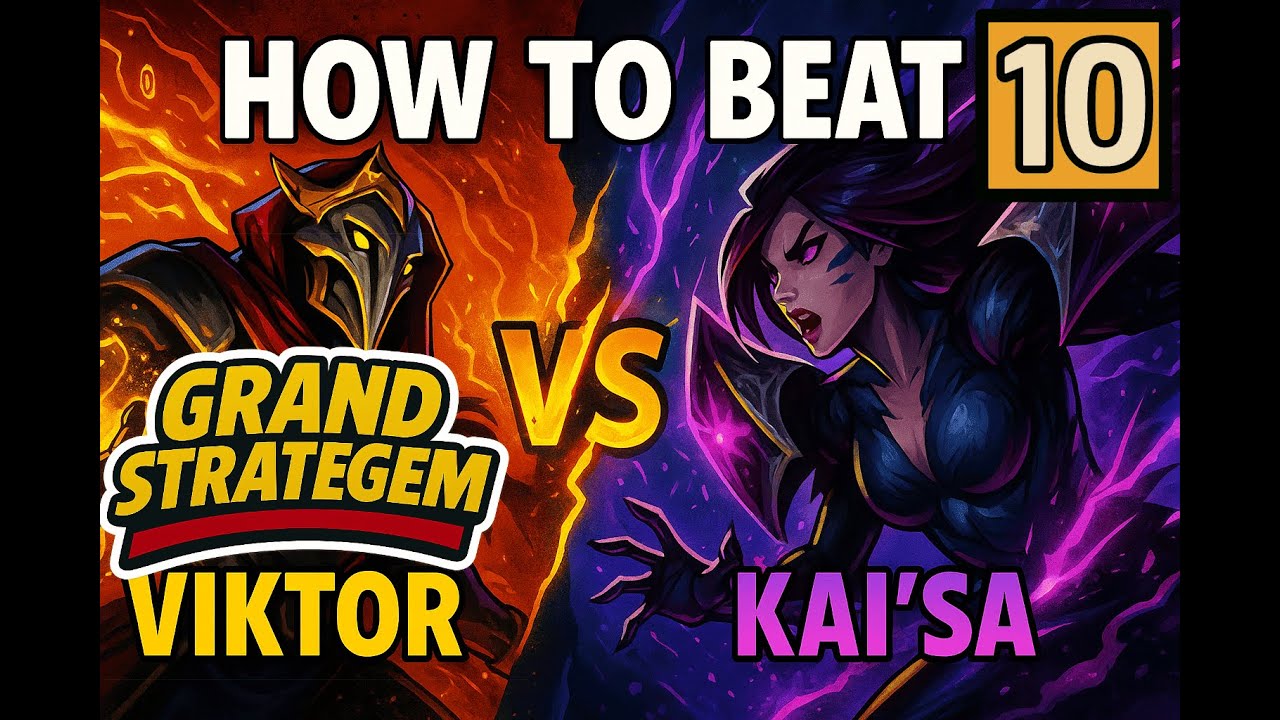 How to Beat Kai'sa with GRAND STRATEGEM Viktor? Competitive Riftbound ...