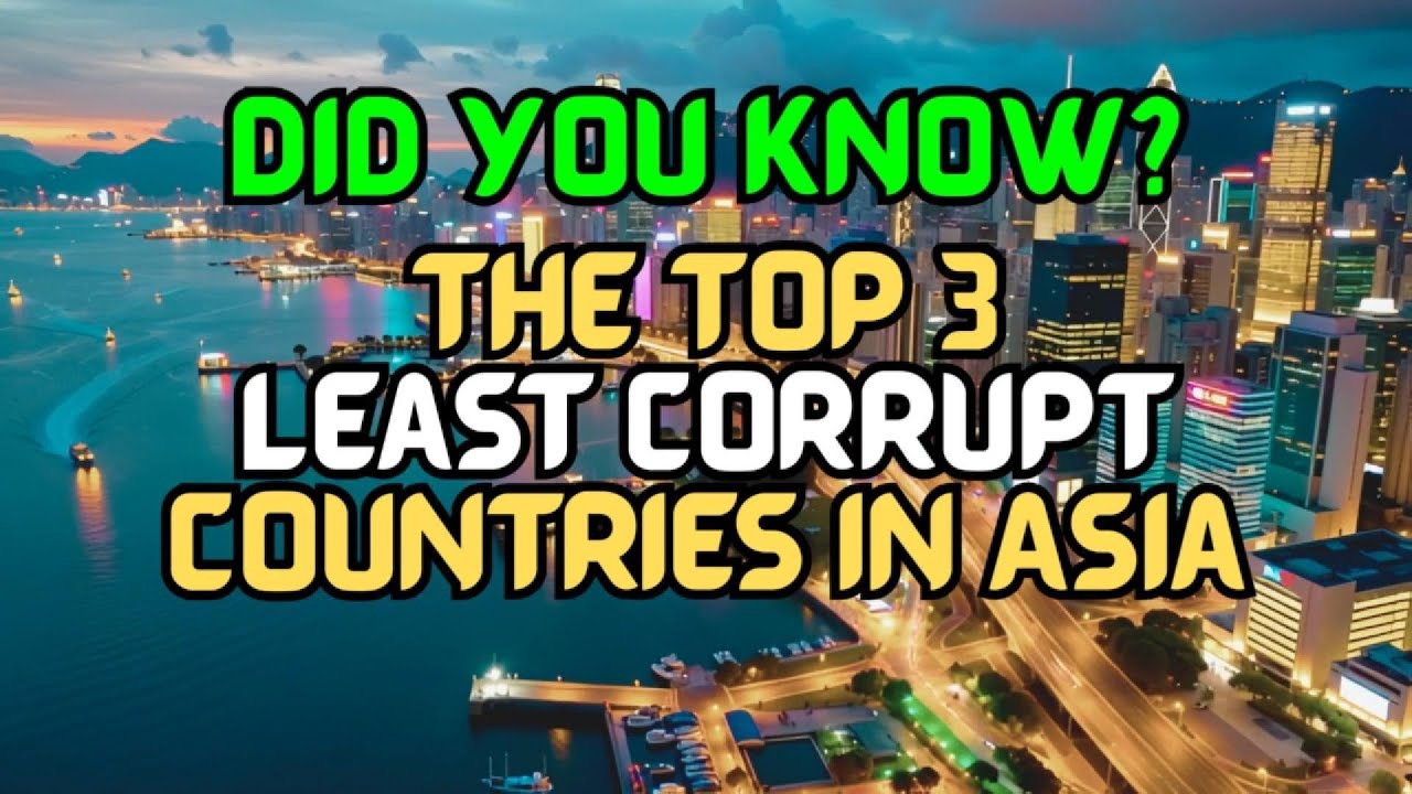 The Top 3 Least Corrupt Countries in Asia