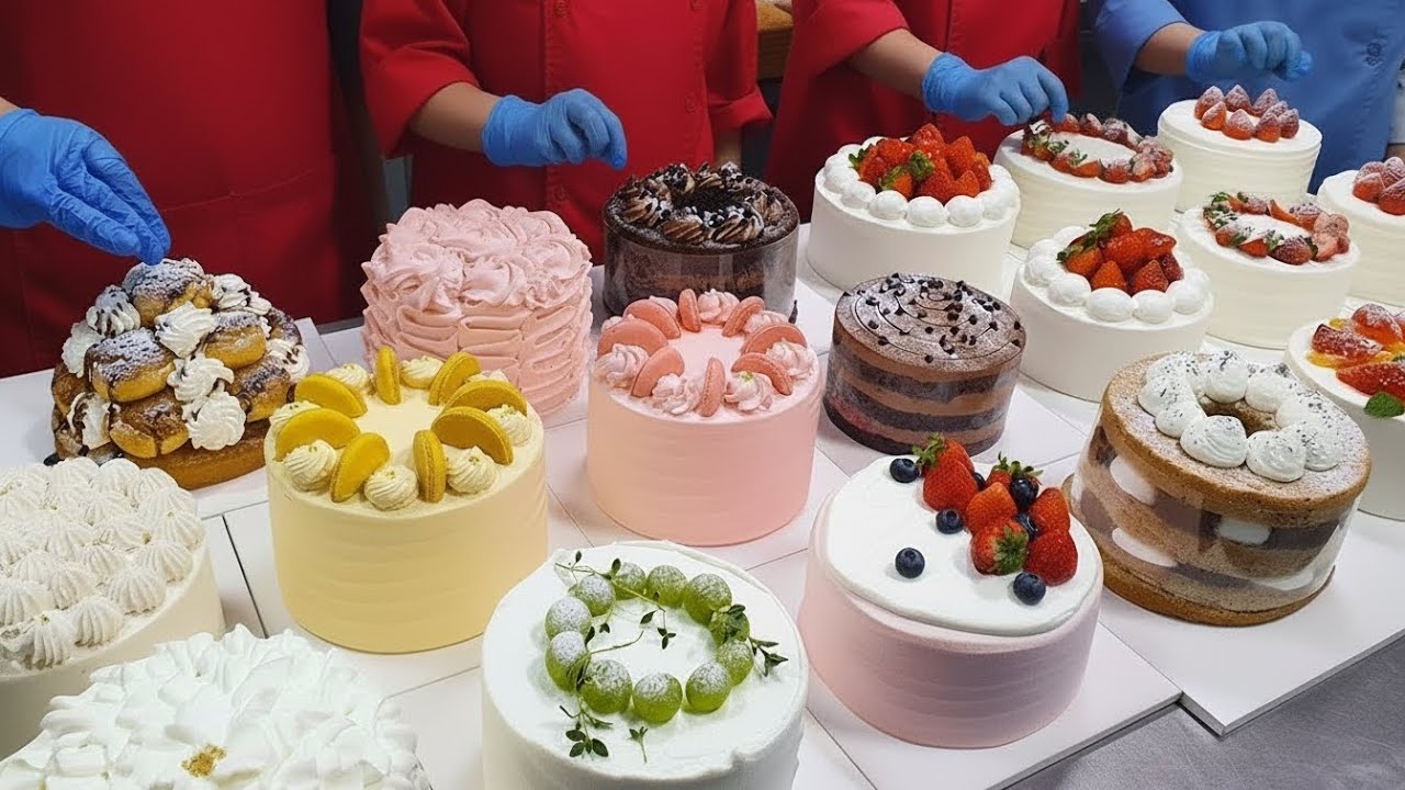 Amazing Cake Decorating Techniques | Making a Variety of Cakes in Modern Factories | Scale Hub 