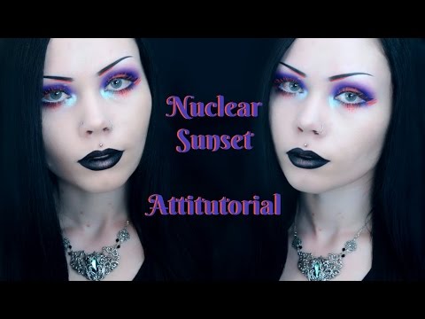 Space Age - Rainbow Sparkle Black Eyeshadow - Vegan Makeup Goth Gothic  Lolita Country Goth Witch Wiccan