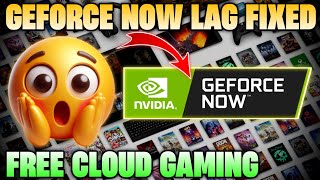 Geforce Now 100% Lag Fix On Mobilepctv