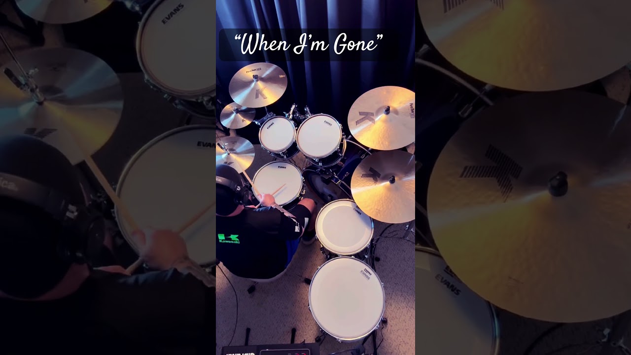 “When I’m Gone” by: 3 Doors Down (drum cover) 🎧🎧🥁🎼