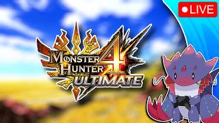 (LIVE Playthrough) Monster Hunter 4 Ultimate | Part 2