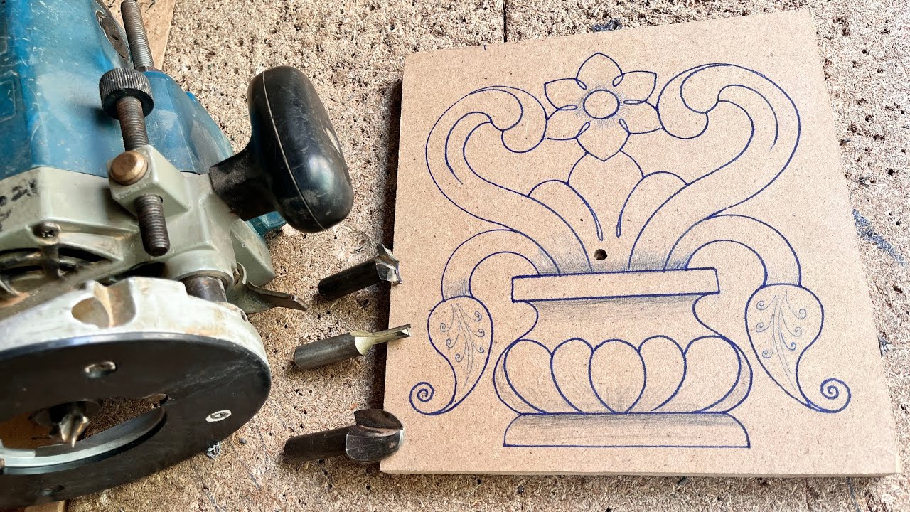 ₹0 Investment Woodworking Business Idea 😍 | Router se MDF Carving Design | Indian DIY Tutorial
