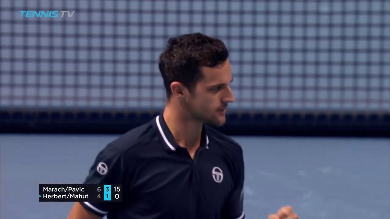 Hot Shot: Epic Rally For Marach/Pavic v Herbert/Mahut In London