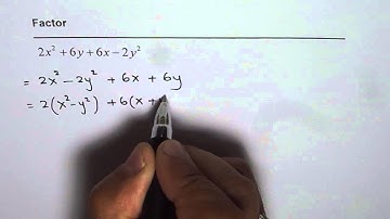 Factor by Grouping and Difference of Squares