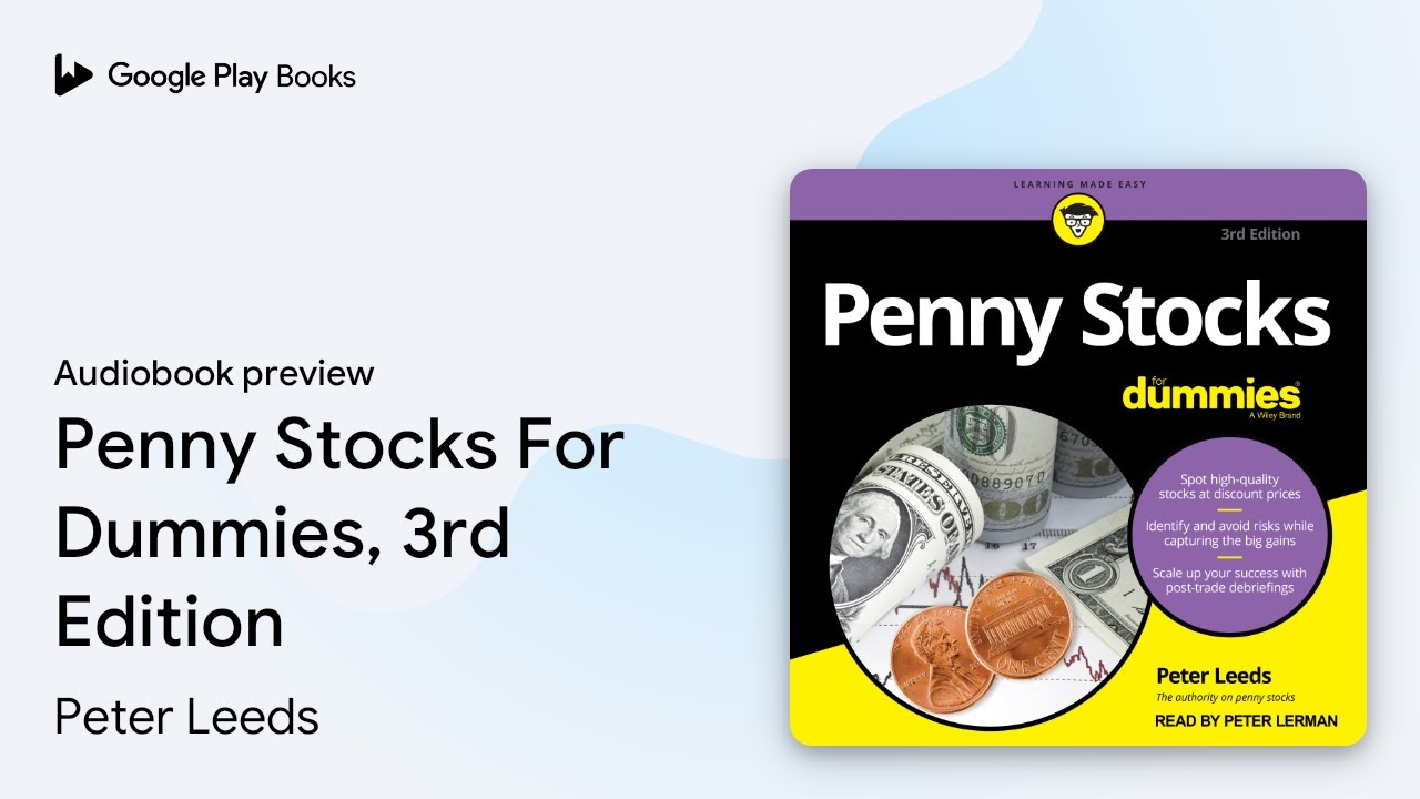Penny Stocks For Dummies 3rd Edition By Peter Leeds Audiobook Penny stocks for dummies 3rd edition by peter leeds audiobook