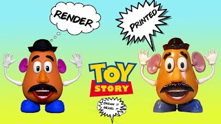 3D Model And Print Of Mr. Potato Head Toy Story