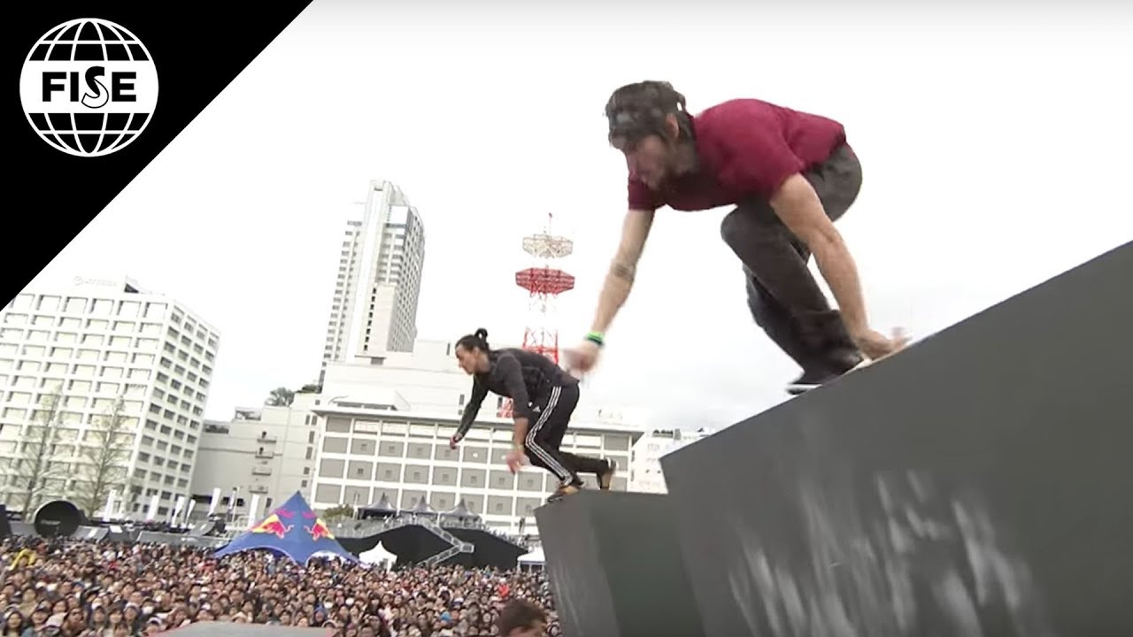 Chris Harmat | 3rd Final FIG Parkour World Cup Speed run - FISE Hiroshima 2018