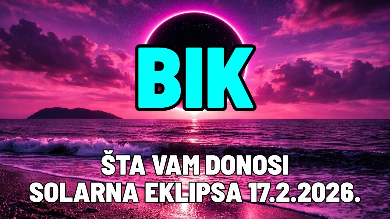 BIK-NOVA KARIJERA🚀🚀🚀(Čitanje za Solarnu Eklipsu 17.2.2026.)