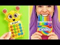 🎒🍭 School Just Got Cooler 😆 Edible Gadgets DIY Ideas