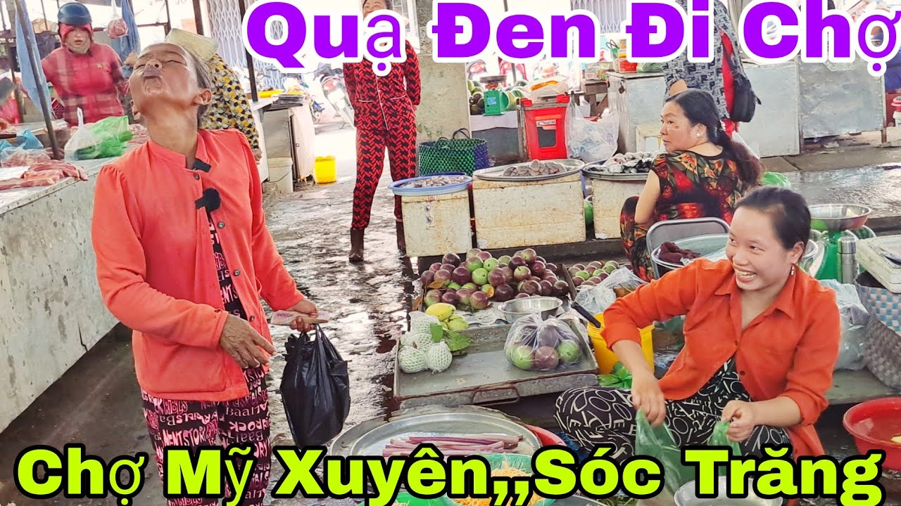 Quạ Đen Xuất hiện Làm Cả Chợ Mỹ Xuyên Náo Loạn.!