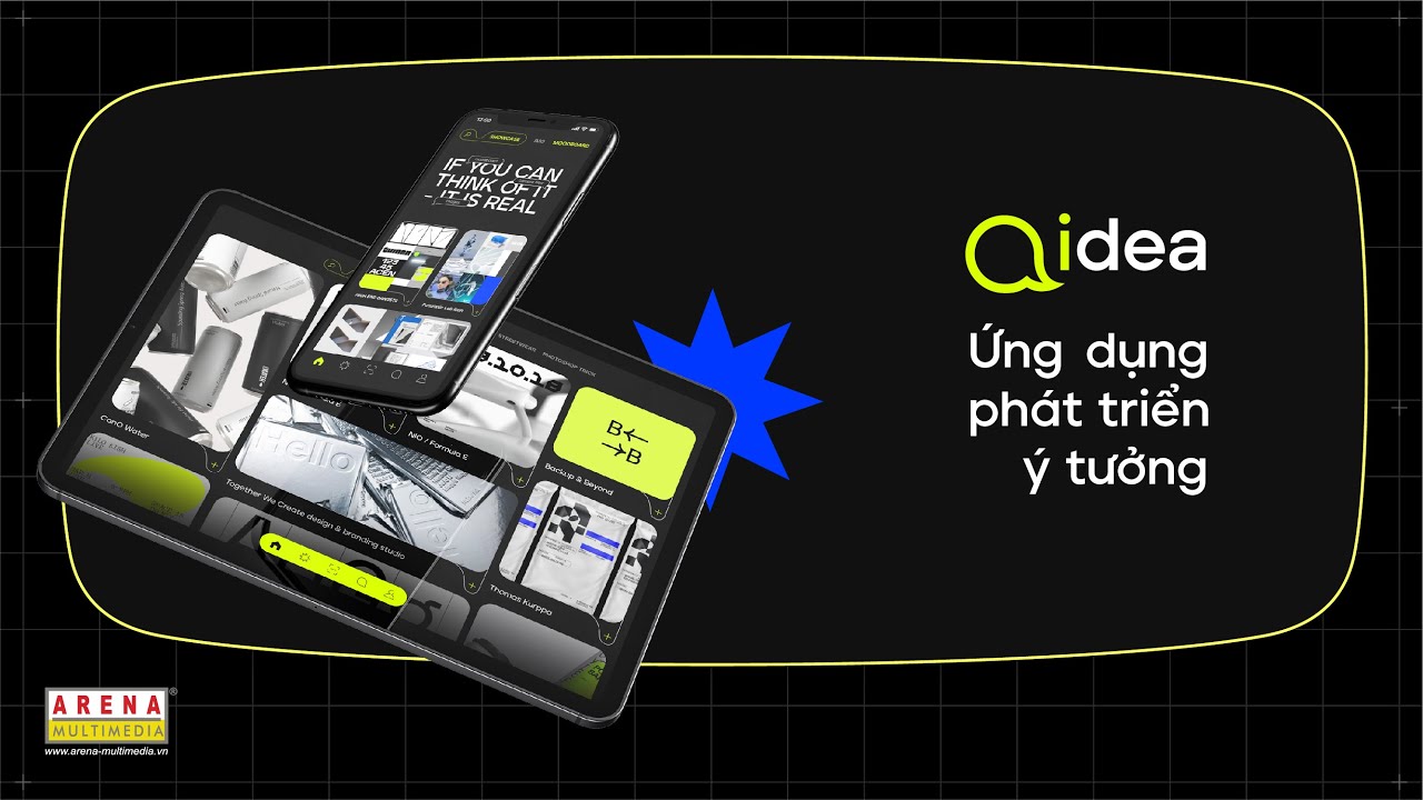Đồ án thiết kế giao diện App | AIDEA | Arena Multimedia - YouTube