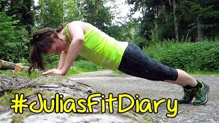 PUSH-UPs IN NATURE! #JuliasFitDiary