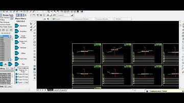 How to Draw Multiple Cross Section in Auto CAD