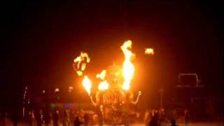 Burning Man 2011 - El Pulpo Mechanico - Steampunk Fire Octopus