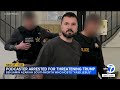 Podcaster arrested in LA for allegedly threatening to kill Trump, prosecutors say