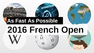 2016 French Open As Fast As Possible