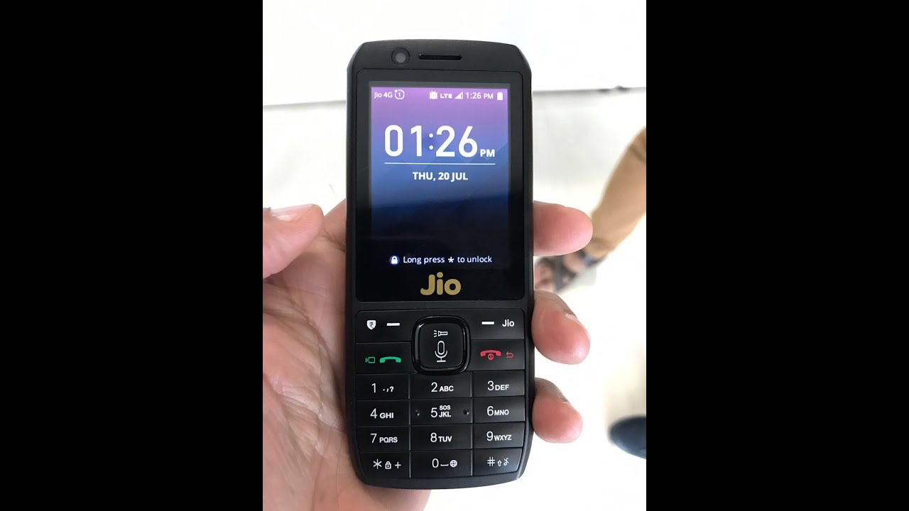 Reliance Jio 4g phone, first hands on, demo and review
