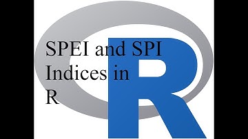 How to Calculate SPEI and SPI Indices using SPEI Package in R Software
