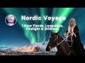 Nordic Voyage (1 Hour) | Fjords, Longships, Firelight &amp; Stillness