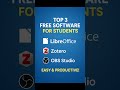 Top 3 Free Software Every Student Needs to Boost Productivity! 🚀