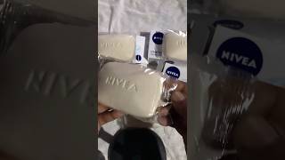 NIVEA creme soft soap (125gm x 4) #unboxing #trending #satisfying #reels