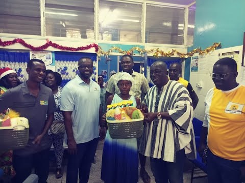 [VIDEO] : MTN Ghana donates to babies born on Christmas Day