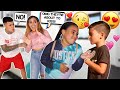 SETTING UP MY BOYFRIENDS 8 YEAR OLD SISTER ON A DATE! *HIS REACTION*