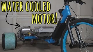 Making a Water Cooled Electric Drift Trike by Austin Blake 169,747 views 5 years ago 8 minutes, 35 seconds