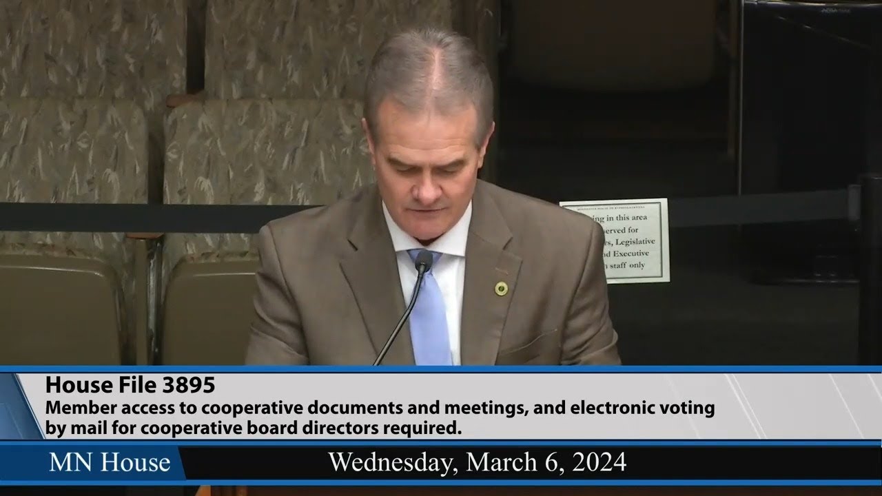 Tim Thompson HF3895 Testimony - YouTube