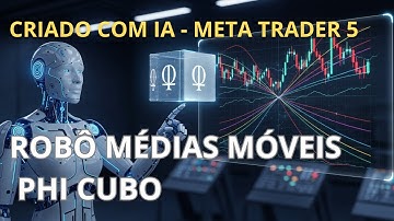 ROBÔ TRADER GRÁTIS para MT5: A Estratégia das Médias Móveis Phi Cubo (Download)